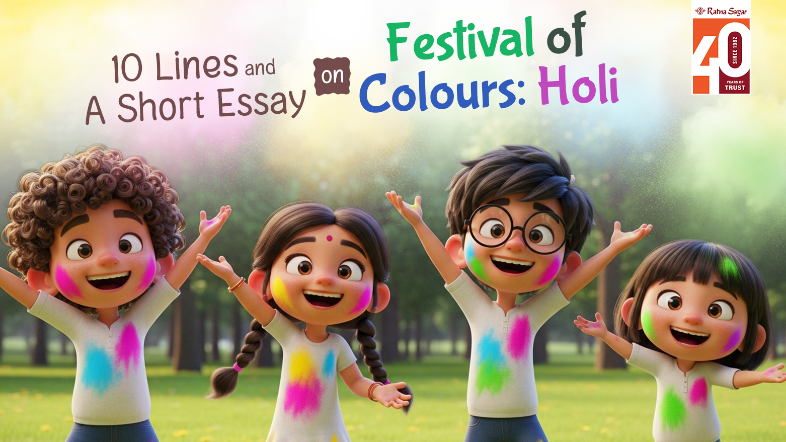 10 Lines & Essay on Holi | Ratna Sagar